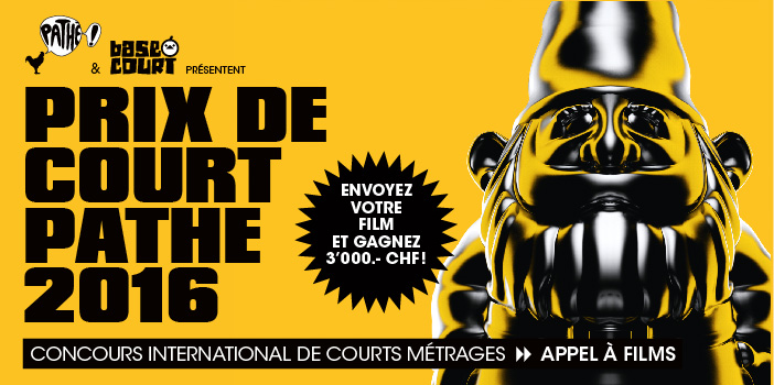 Visuel du Concours Prix de Court Pathé 2016