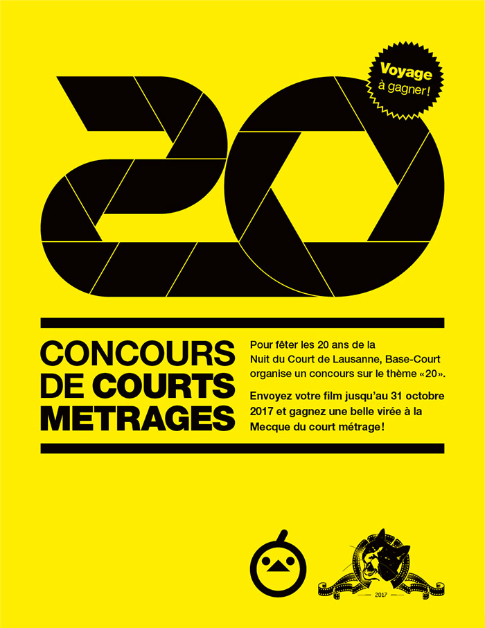 Concours de courts métrages 20 ans